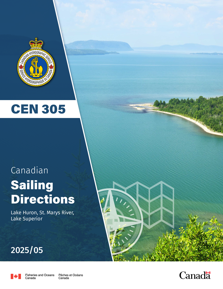 CEN 305 Lake Huron, St. Marys River, Lake Superior
